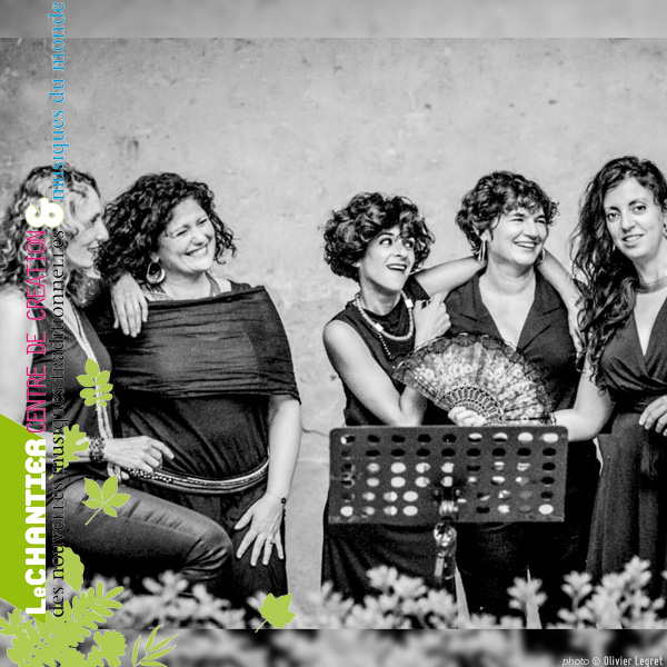 Les Dames de la Joliette « Tamborradas de amor » - Tambours, chants de révolte et d’amour © Olivier Legret