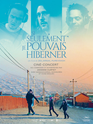 Affiche "Si seulement je pouvais hiberner" - Johanny Curtet